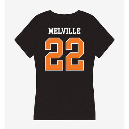 Texas Arlington - NCAA Baseball : Hayes Melville - Women's V-Neck T-Shirt-1