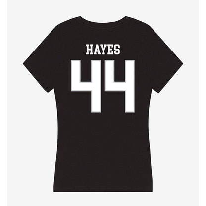 Rice - NCAA Women's Basketball : Shelby Hayes - Women's V-Neck T-Shirt-1