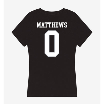 Rice - NCAA Football : Payton Matthews - Women's V-Neck T-Shirt-1