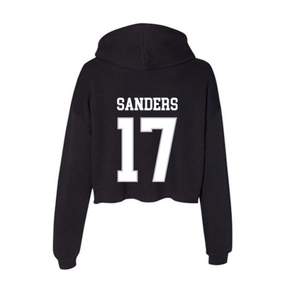 Rice - NCAA Baseball : Ethan Sanders - Women's Crop Fleece Hoodie-1