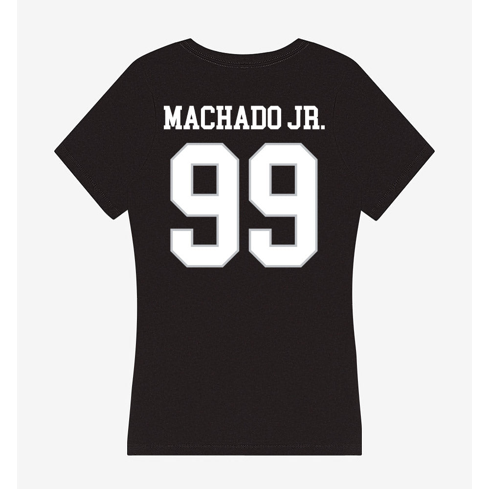 Rice - NCAA Football : Jesus Machado Jr. - Women's V-Neck T-Shirt-1