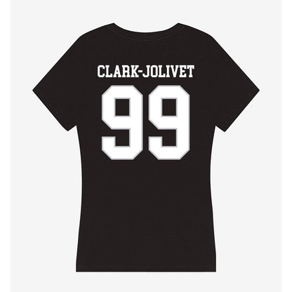 Rice - NCAA Football : Christopher Clark-Jolivet - Women's V-Neck T-Shirt-1