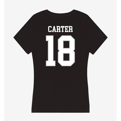 Rice - NCAA Football : Owen Carter - Women's V-Neck T-Shirt-1