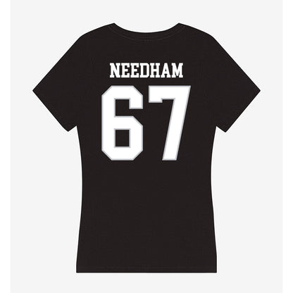 Rice - NCAA Football : Luke Needham - Women's V-Neck T-Shirt-1