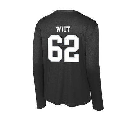 Rice - NCAA Football : Cullen Witt - Activewear Long Sleeve T-Shirt-1