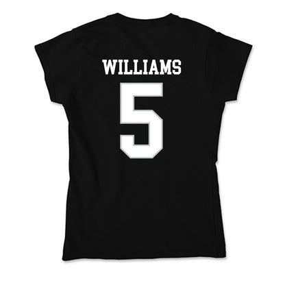 Rice - NCAA Men's Basketball : Jordan Williams - Soft Style Women’s T-Shirt-1