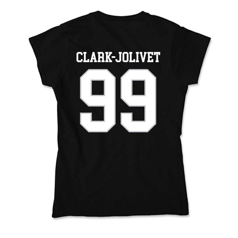 Rice - NCAA Football : Christopher Clark-Jolivet - Soft Style Women’s T-Shirt-1