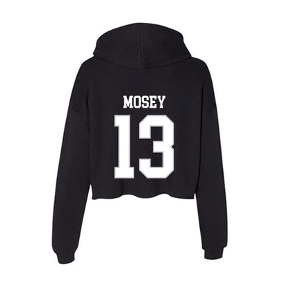 Rice - NCAA Football : Maxwell Mosey - Women's Crop Fleece Hooded Sweatshirt-1