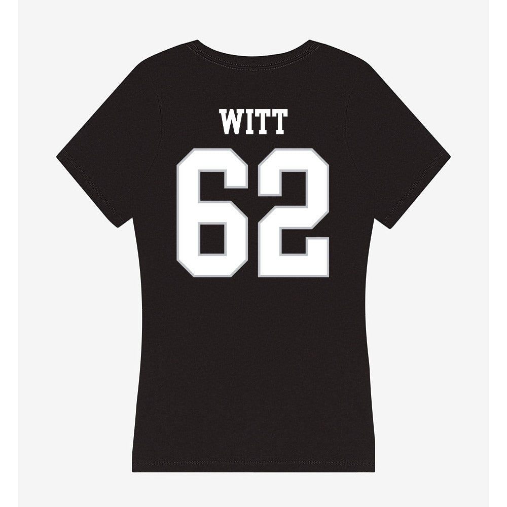 Rice - NCAA Football : Cullen Witt - Women's V-Neck T-Shirt-1