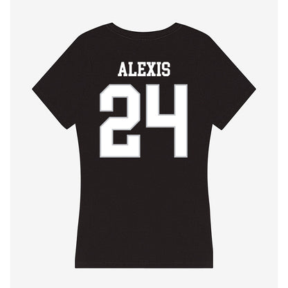 Rice - NCAA Women's Basketball : Aniah Alexis - Women's V-Neck T-Shirt-1