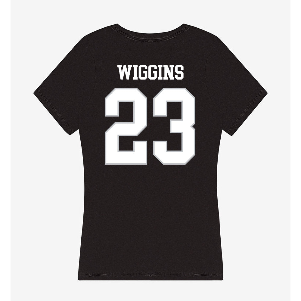 Rice - NCAA Baseball : Tanner Wiggins - Women's V-Neck T-Shirt-1