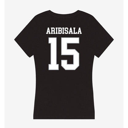 Rice - NCAA Football : Matthew Aribisala - Women's V-Neck T-Shirt-1