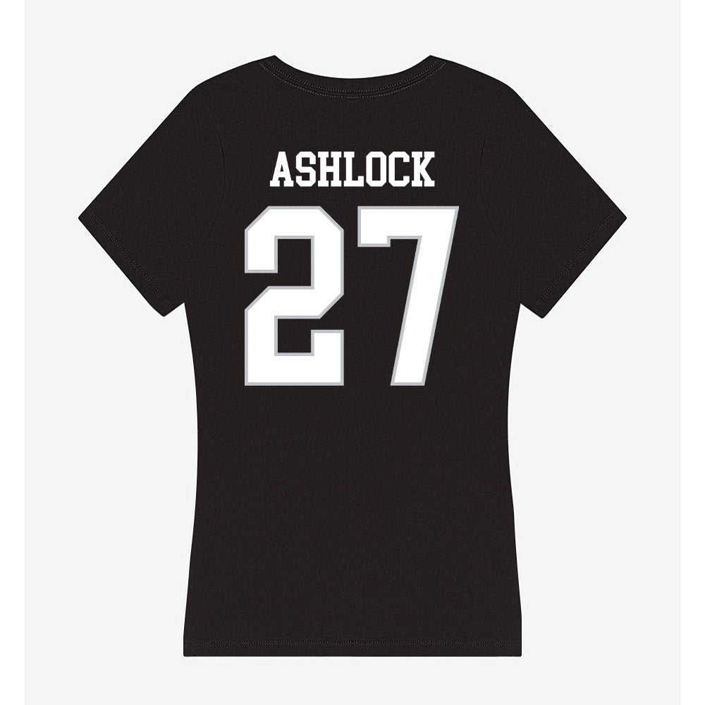 Rice - NCAA Baseball : Mason Ashlock - Women's V-Neck T-Shirt-1