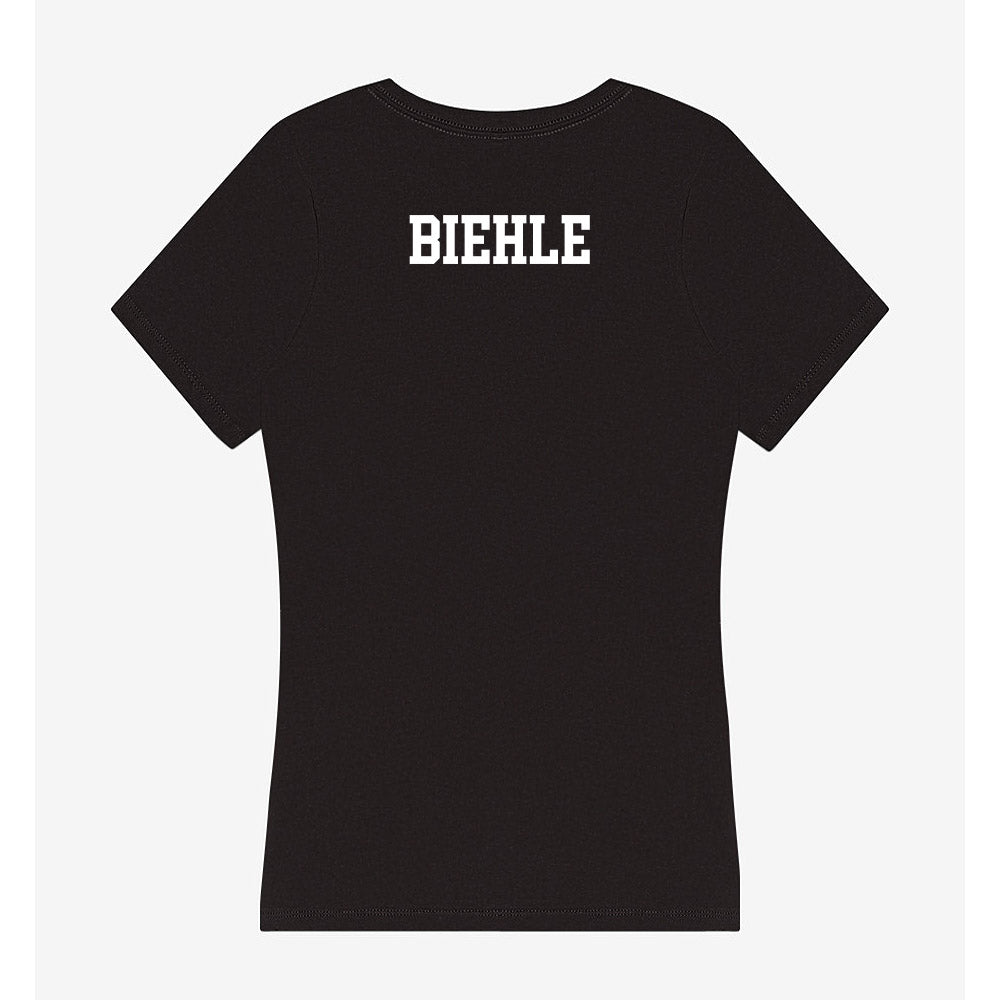 Rice - NCAA Men's Track & Field : Mason Biehle - Women's V-Neck T-Shirt-1
