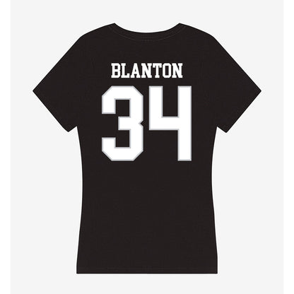Rice - NCAA Football : Kaleb Blanton - Women's V-Neck T-Shirt-1