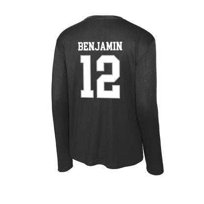 Rice - NCAA Football : Jamir Benjamin - Activewear Long Sleeve T-Shirt-1