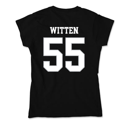 Rice - NCAA Football : CJ Witten - Soft Style Women’s T-Shirt-1