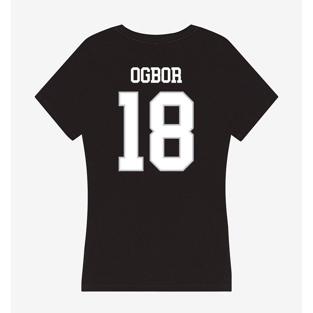 Rice - NCAA Football : Ahran Ogbor - Women's V-Neck T-Shirt-1
