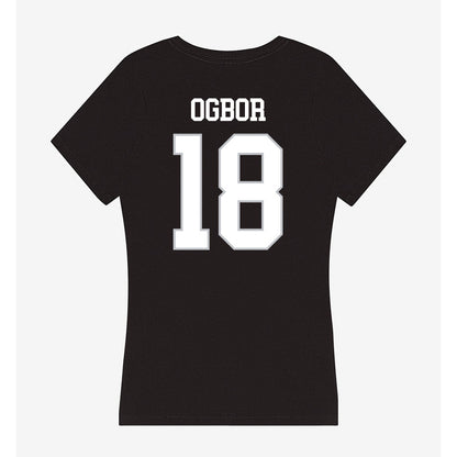 Rice - NCAA Football : Ahran Ogbor - Women's V-Neck T-Shirt-1