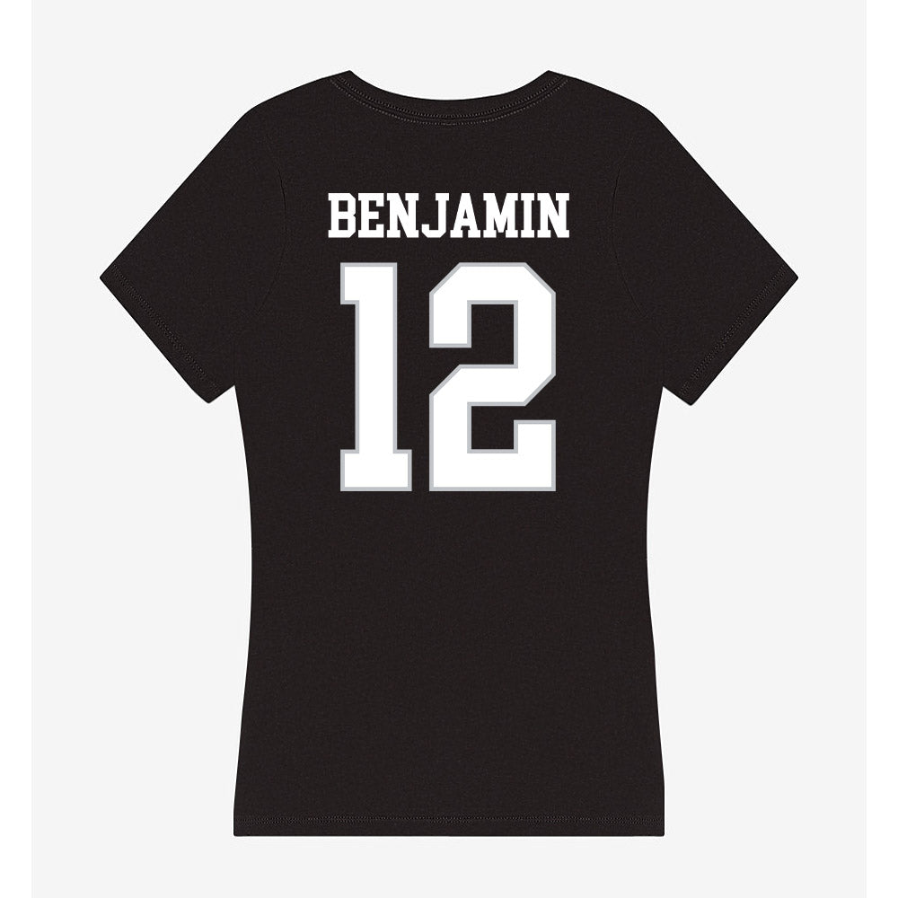 Rice - NCAA Football : Jamir Benjamin - Women's V-Neck T-Shirt-1