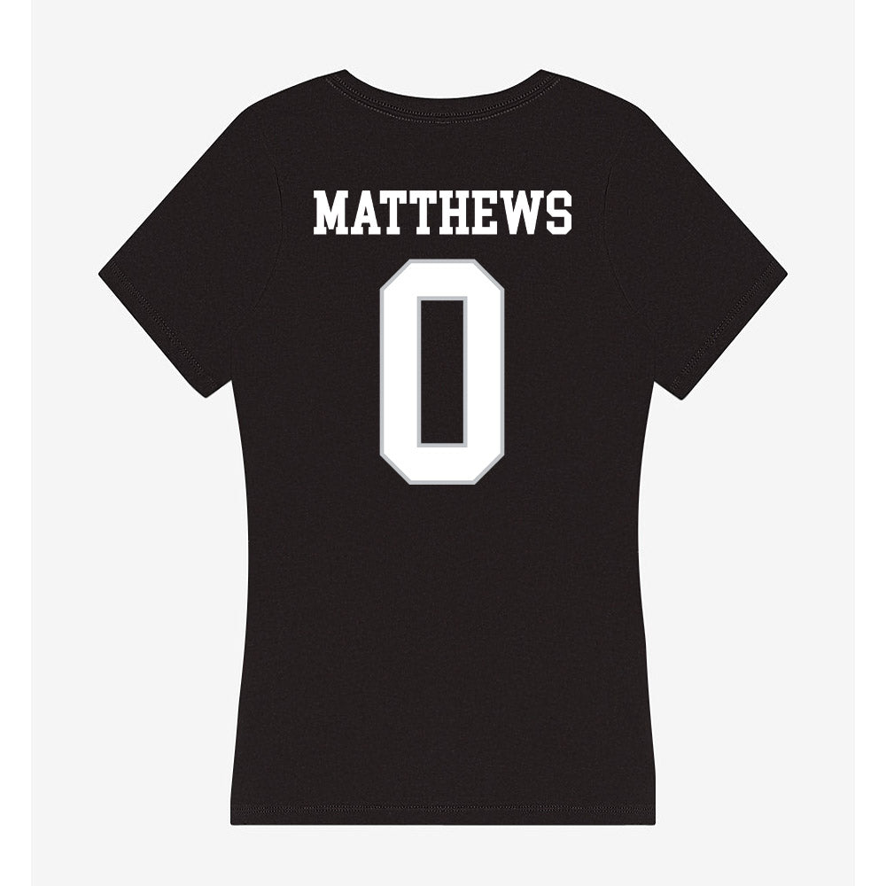 Rice - NCAA Football : Payton Matthews - Women's V-Neck T-Shirt-1