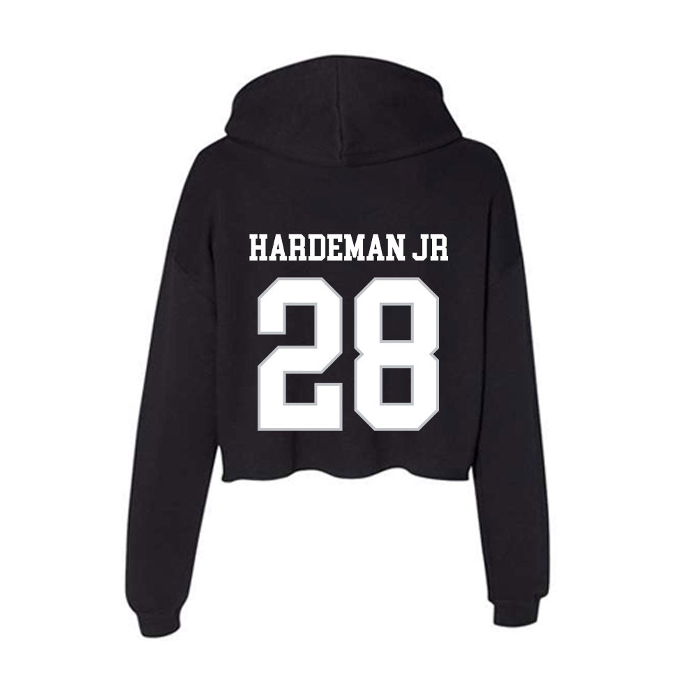 Rice - NCAA Football : D'Andre Hardeman Jr - Women's Crop Fleece Hoodie-1