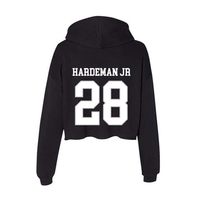 Rice - NCAA Football : D'Andre Hardeman Jr - Women's Crop Fleece Hoodie-1