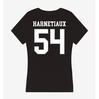 Rice - NCAA Football : Austin Harnetiaux - Women's V-Neck T-Shirt-1