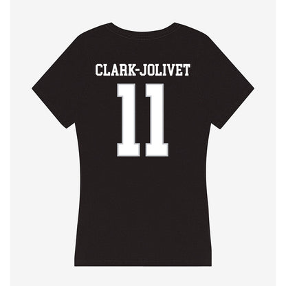 Rice - NCAA Football : Christopher Clark-Jolivet - Women's V-Neck T-Shirt-1