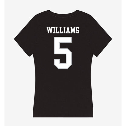 Rice - NCAA Men's Basketball : Jordan Williams - Women's V-Neck T-Shirt-1