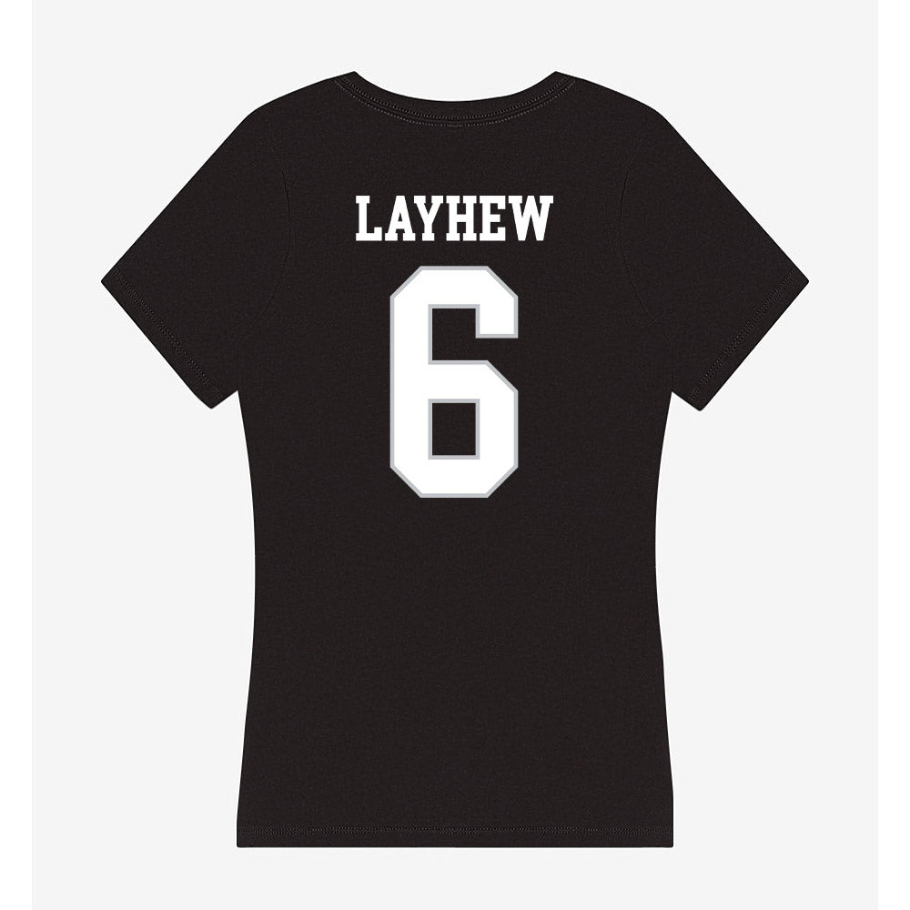 Rice - NCAA Baseball : LJ Layhew - Women's V-Neck T-Shirt-1