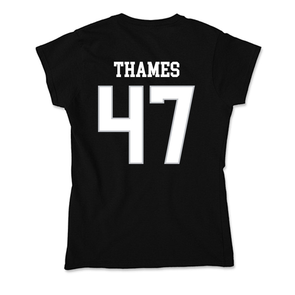 Rice - NCAA Football : Ty Thames - Soft Style Women’s T-Shirt-1