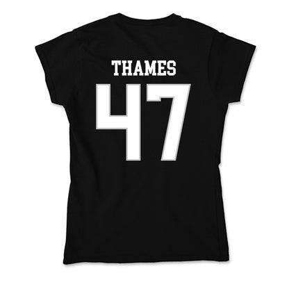 Rice - NCAA Football : Ty Thames - Soft Style Women’s T-Shirt-1