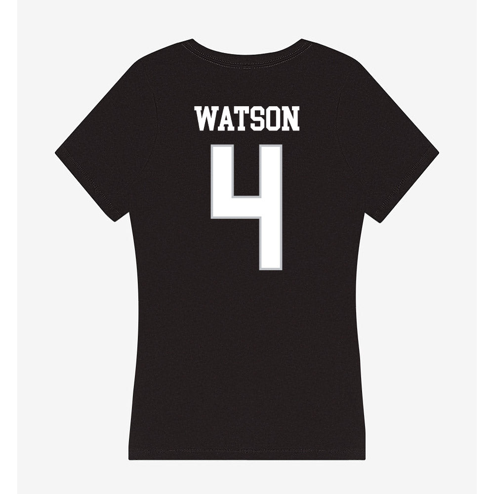 Rice - NCAA Football : Tariq Watson - Women's V-Neck T-Shirt-1