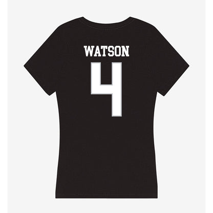 Rice - NCAA Football : Tariq Watson - Women's V-Neck T-Shirt-1