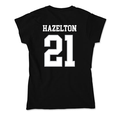 Rice - NCAA Women's Basketball : Myah Hazelton - Soft Style Women’s T-Shirt-1