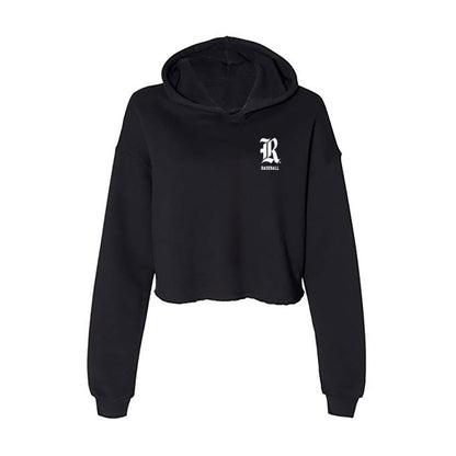 Rice - NCAA Baseball : Ethan Sanders - Women's Crop Fleece Hoodie-0