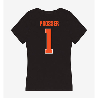 UTRGV - NCAA Football : Alijah Prosser - Women's V-Neck T-Shirt-1