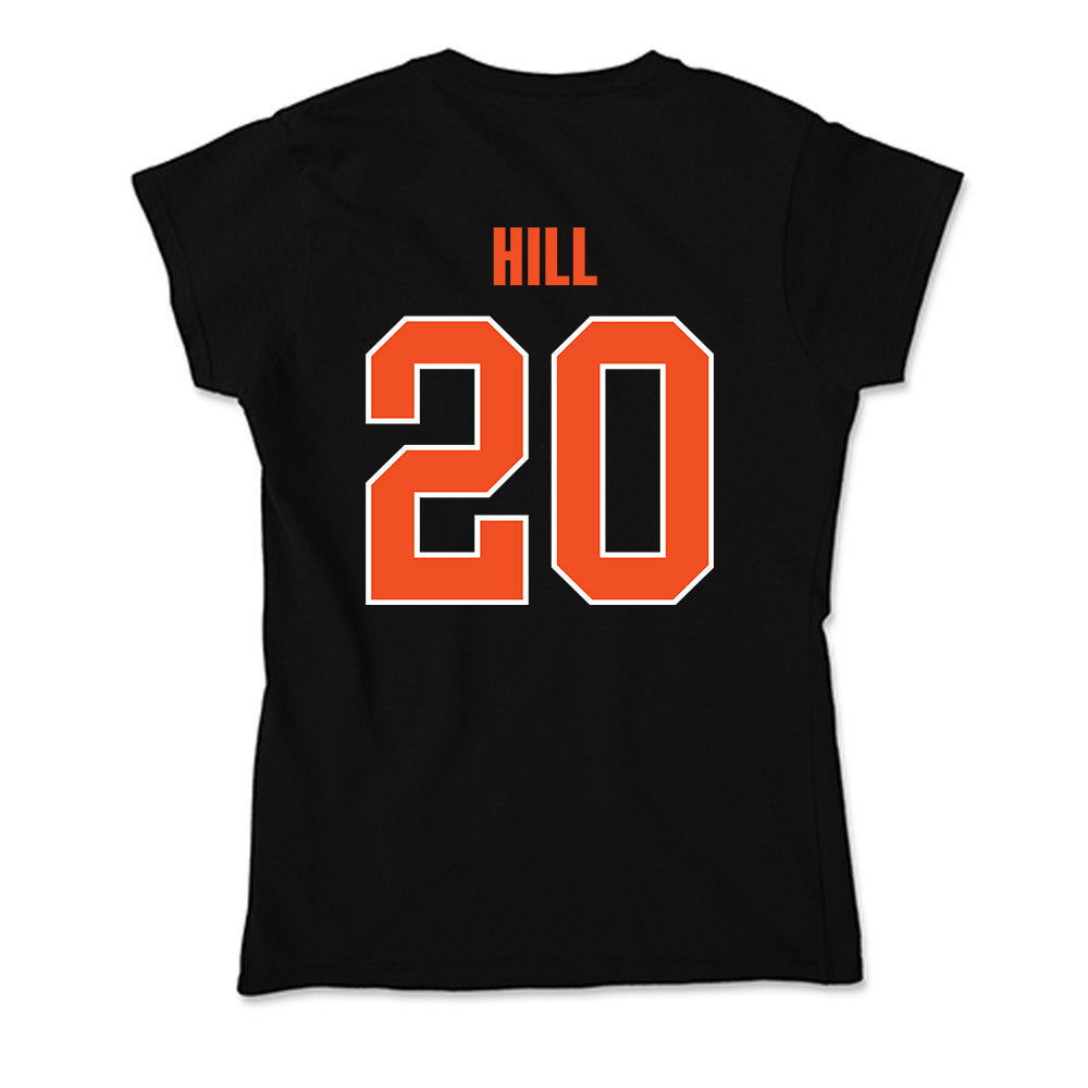 UTRGV - NCAA Men's Basketball : Josiah Hill - Soft Style Women’s T-Shirt-1