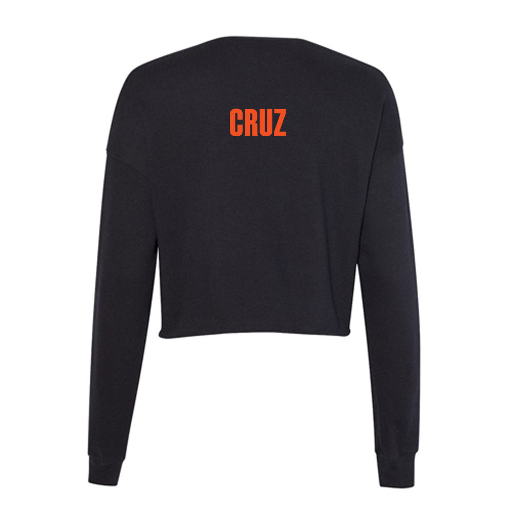 UTRGV - NCAA Women's Track & Field : Faith Cruz - Women's Cropped Crew Fleece-3
