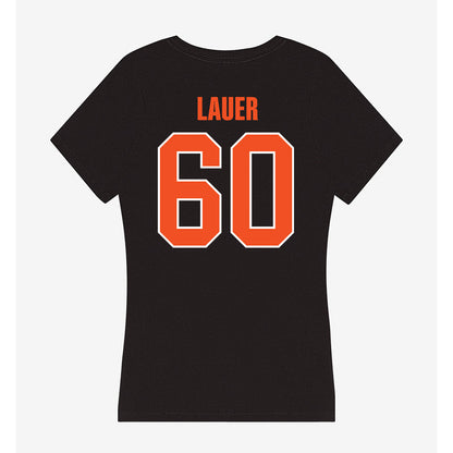 UTRGV - NCAA Football : Griffin Lauer - Women's V-Neck T-Shirt-1