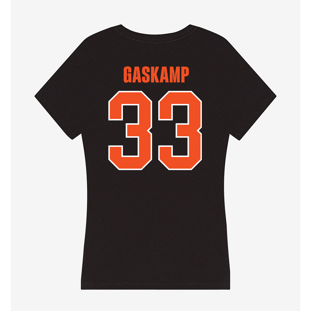 UTRGV - NCAA Football : Landen Gaskamp - Women's V-Neck T-Shirt-1