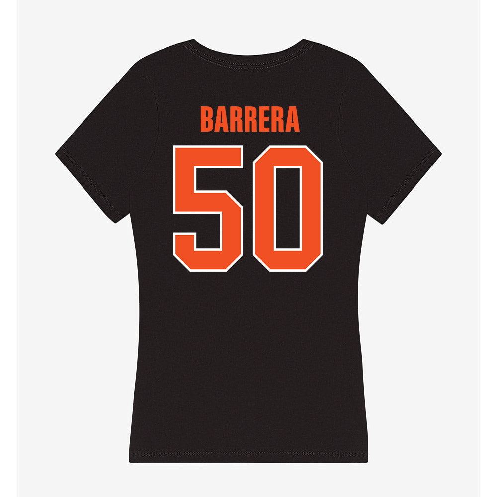 UTRGV - NCAA Baseball : Daren Barrera - Women's V-Neck T-Shirt-1