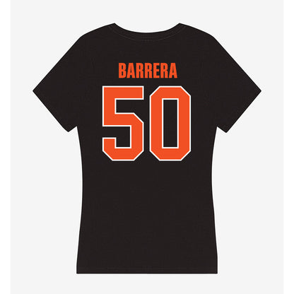 UTRGV - NCAA Baseball : Daren Barrera - Women's V-Neck T-Shirt-1