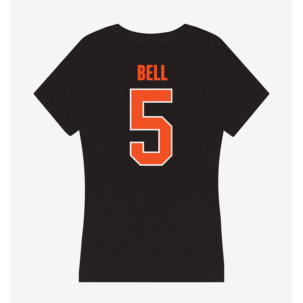 UTRGV - NCAA Men's Basketball : Caden Bell - Women's V-Neck T-Shirt-1