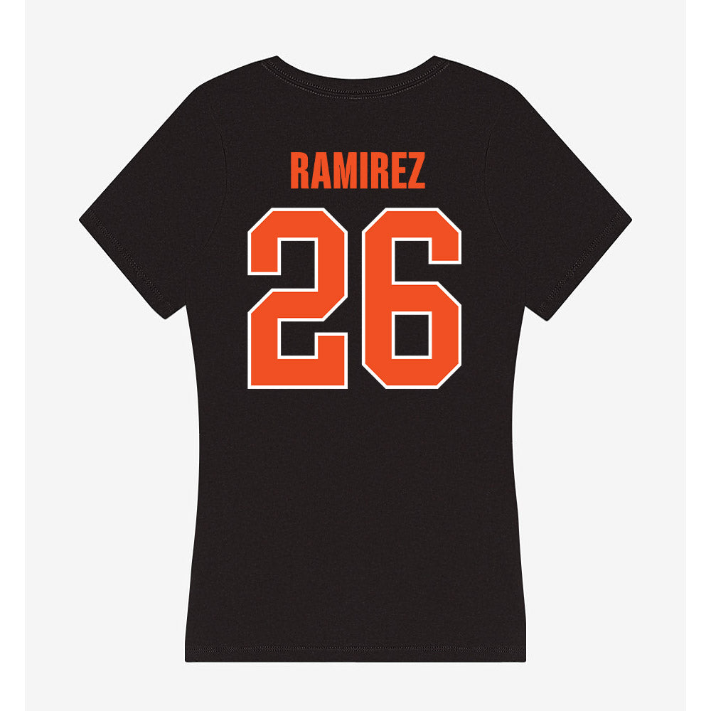 UTRGV - NCAA Baseball : Julius Ramirez - Women's V-Neck T-Shirt-1