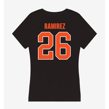 UTRGV - NCAA Baseball : Julius Ramirez - Women's V-Neck T-Shirt-1