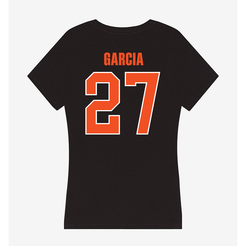 UTRGV - NCAA Baseball : Anthony Garcia - Women's V-Neck T-Shirt-1