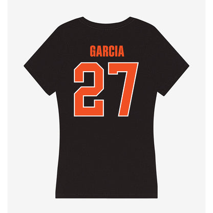 UTRGV - NCAA Baseball : Anthony Garcia - Women's V-Neck T-Shirt-1