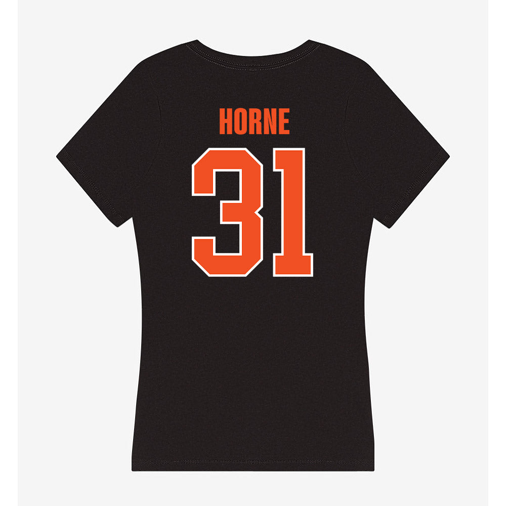 UTRGV - NCAA Women's Basketball : Elise Horne - Women's V-Neck T-Shirt-1